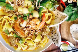 Celebrarán un festival para honrar “mi Quang”, símbolo de la gastronomía de Quang Nam. (Foto: Nhan Dan)