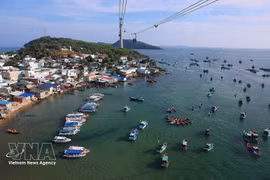 La aldea pesquera de Hon Thom en Phu Quoc (Foto: VNA)