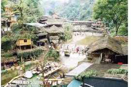 El encantador paisaje de los arroyos.
