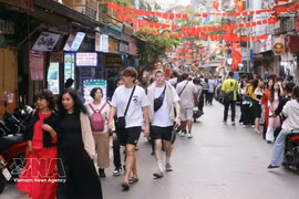 Los turistas extranjeros en Vietnam (Foto: VNA)
