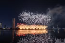 Una de las actividades en el Festival Internacional de Fuegos Artificiales de Da Nang (DIFF 2026).