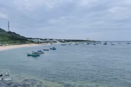 Un rincón de la isla de Phu Quy. (Foto: VNA)