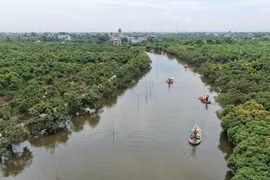 El área ecoturística de Dong Man, en la comuna de Thanh Ha. (Foto: thanhha.haiphong.gov.vn)