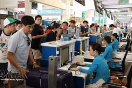 Vietnam registra aumento del 15,4 por ciento en número de pasajeros internacionales por vía aérea (Foto: VNA)