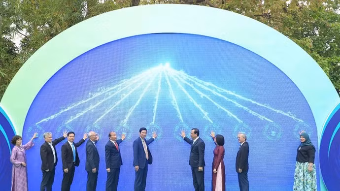 En el evento (Foto: qdnd.vn)