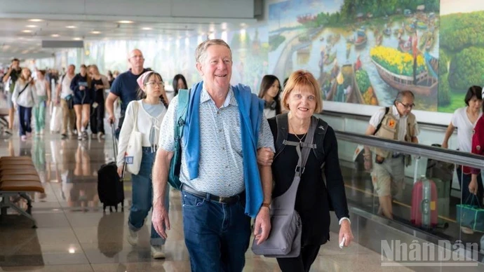 El Aeropuerto Internacional Noi Bai entre los mejores aeropuertos del mundo. (Foto: Nhan Dan)