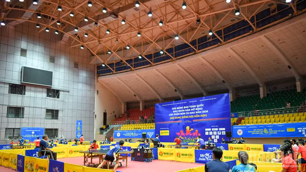 [Foto] Inauguran Campeonato Nacional Abierto de Tenis de Mesa del periódico Nhan Dan