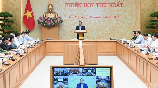 [Foto] Premier vietnamita preside primera reunión del Comité Directivo de Ciberseguridad en 2026