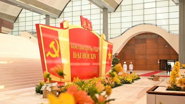 [Foto] Últimos preparativos listos para la organización del XIV Congreso Nacional del PCV