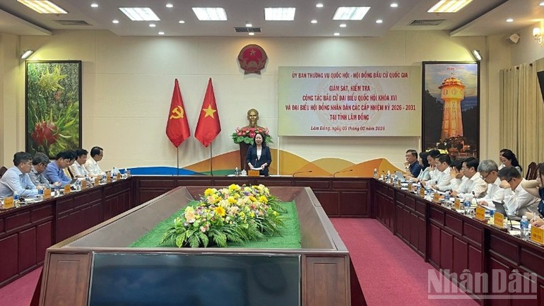 Escena del evento (Foto: Nhan Dan)