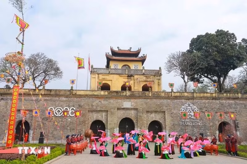 La Ciudadela Imperial de Thang Long (Foto: VNA)