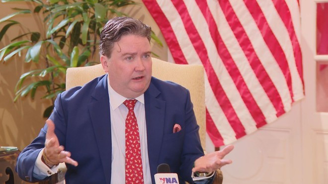 l embajador de Washington en Hanoi, Marc E. Knapper (Foto: VNA)