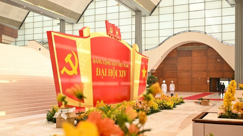 El XIV Congreso Nacional del Partido se celebrará del 19 al 25 de enero de 2026 en el Centro Nacional de Convenciones de Hanói. (Foto: Duy Linh)