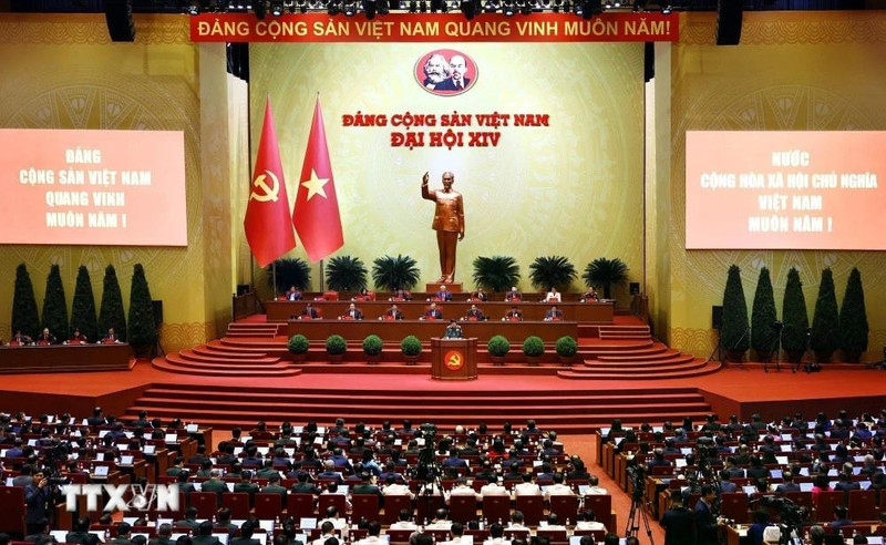 El XIV Congreso del Partido Comunista de Vietnam (Foto: VNA)