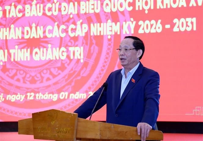 El vicepresidente de la Asamblea Nacional de Vietnam, Tran Quang Phuong. (Foto: VNA)