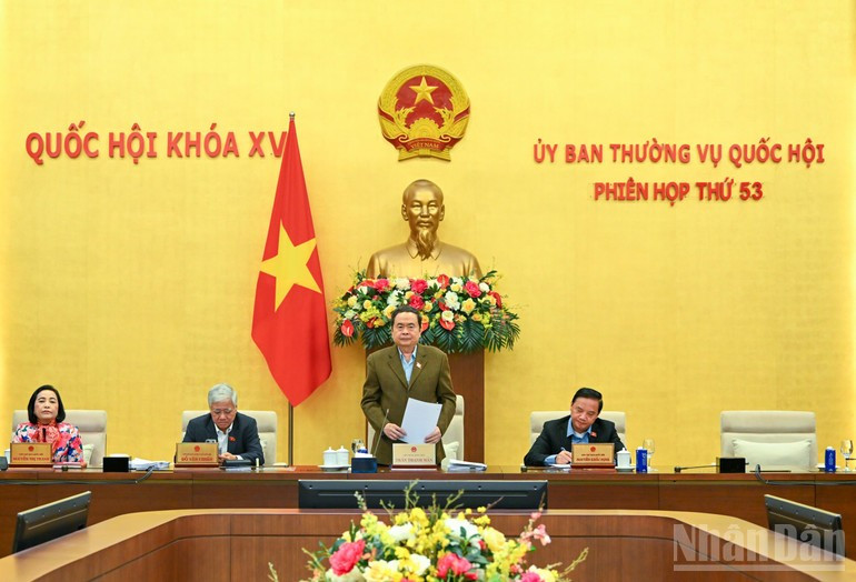 Comité Permanente del Parlamento de Vietnam inicia su 53º reunión (Foto: Nhan Dan)