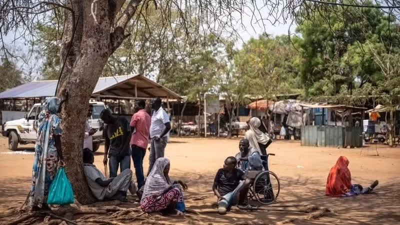 Refugiados en Juba, Sudán del Sur. (Foto: VNA)