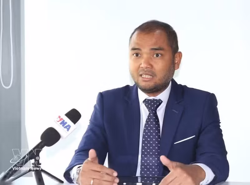 Gnel Rattha, presidente de la Asociación de Empresarios Camboya-Rusia y experto en geopolítica y economía internacional. (Foto: VNA)
