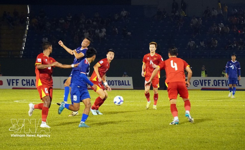 Vietnam asciende cinco posiciones en el ranking FIFA. (Foto: VNA)