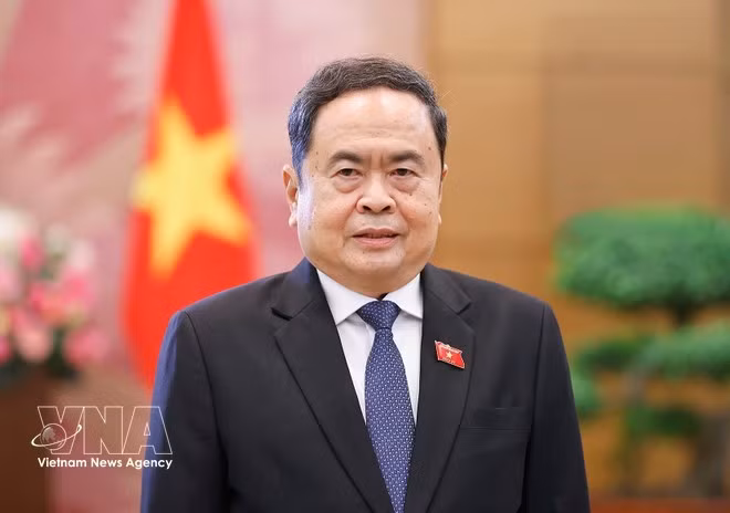 El presidente de la Asamblea Nacional de Vietnam, Tran Thanh Man. (Foto: VNA)