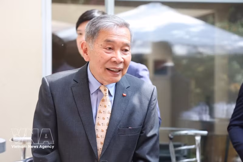 El presidente de la Asociación de Vietnamitas en México, Nguyen Huu Dong. (Foto: VNA)