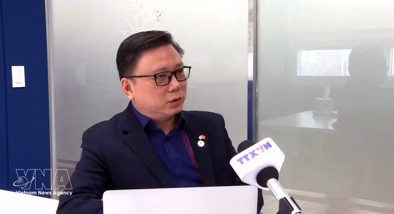Dao Tuan Hung, presidente de la Asociación de Vietnamitas en Corea del Sur (Foto: VNA)