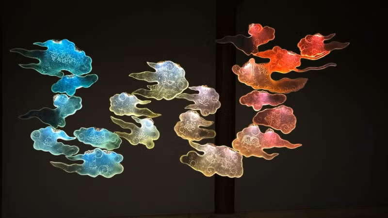 Obra “La quintaesencia de la filosofía”, del artista Nguyen Tuan Dung.