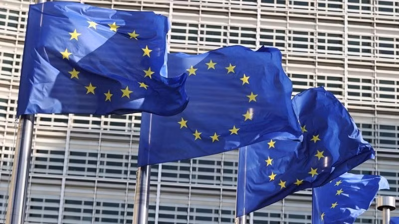 Bandera de la Unión Europea. (Foto: Xinhua)