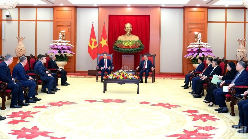 Escena del evento (Foto: Nhan Dan)