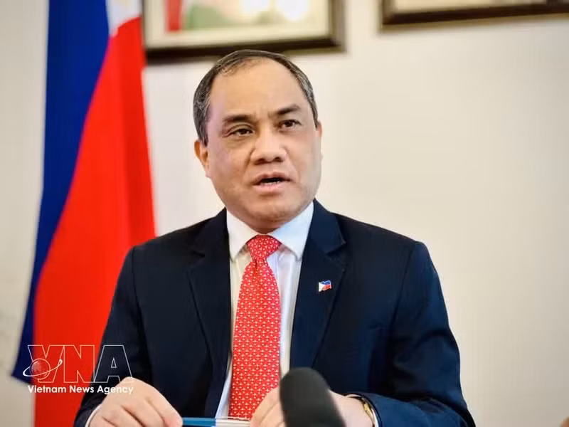 El embajador de Filipinas en Vietnam, Francisco Noel R. Fernández III. (Foto: VNA)