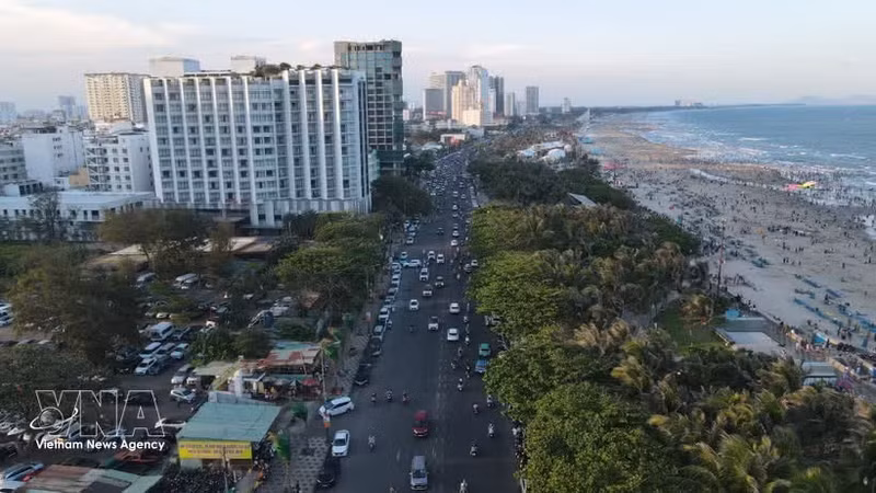 Localidad vietnamita de Vung Tau mantiene firme su rumbo de turismo limpio de Asean (Foto: VNA)