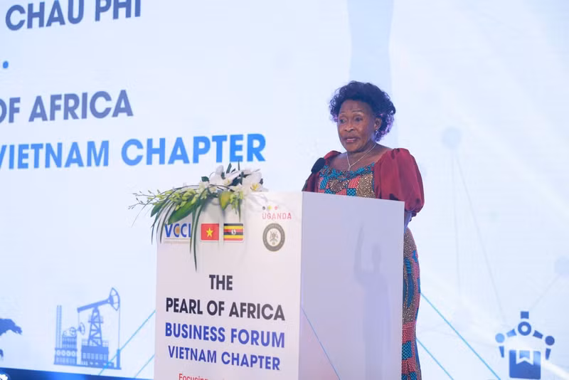 La embajadora de Uganda en Vietnam, Betty Bigombe. (Foto: Comité Organizador)
