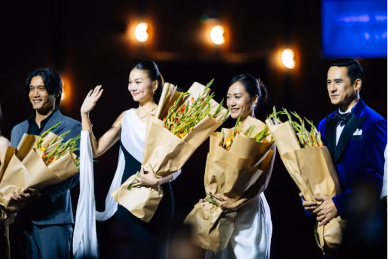 Las cuatro actrices principales de la película Mesdames Thanh Sac. (Foto: Periódico Deportes y Cultura)
