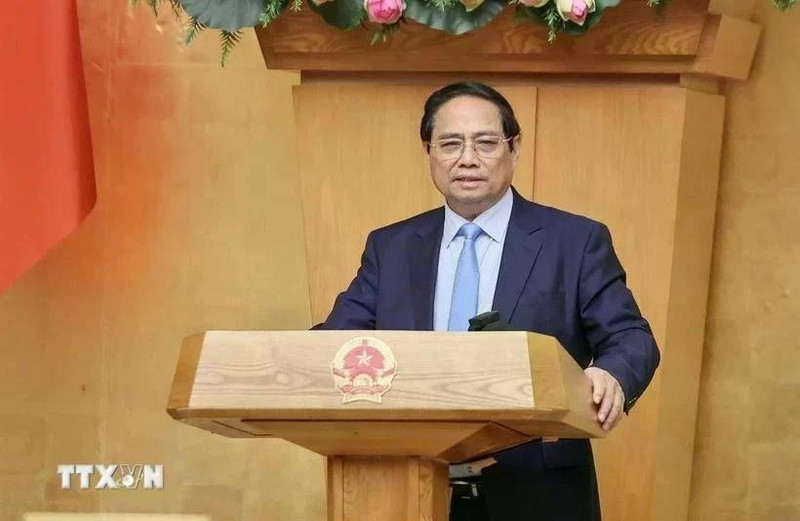 El primer ministro Pham Minh Chinh. (Foto: VNA)