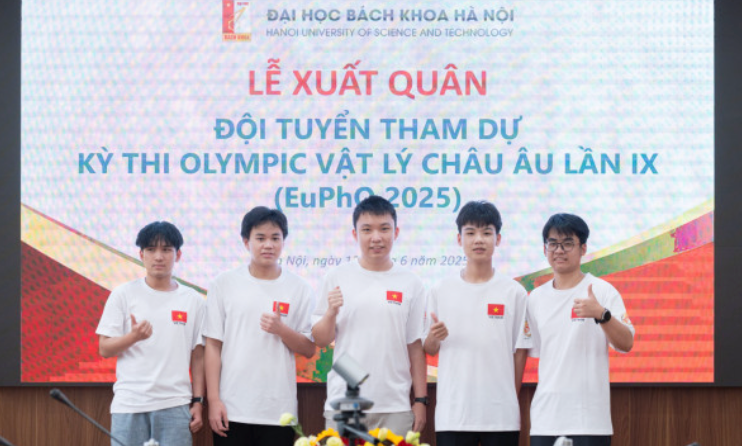 Estudiantes vietnamitas ganan cuatro medallas en Olimpiada Europea de Física