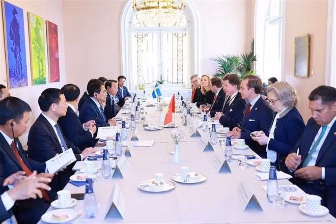 En la reunión. (Fuente: VNA)