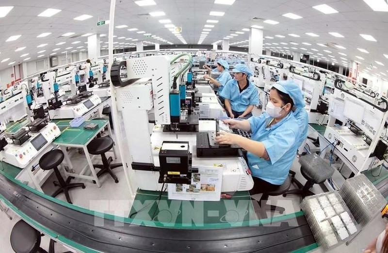 Vietnam se encuentra entre los 15 países en desarrollo que más capital de inversión extranjera directa (IED) atrae en el mundo. (Foto: VNA)