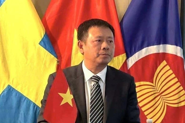 El embajador vietnamita en Estocolmo, Tran Van Tuan. (Foto: VNA)