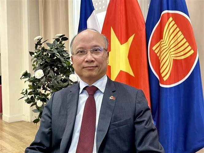 El embajador vietnamita en Francia, Dinh Toan Thang (Foto: VNA)