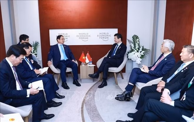 En el encuentro (Foto: VNA)