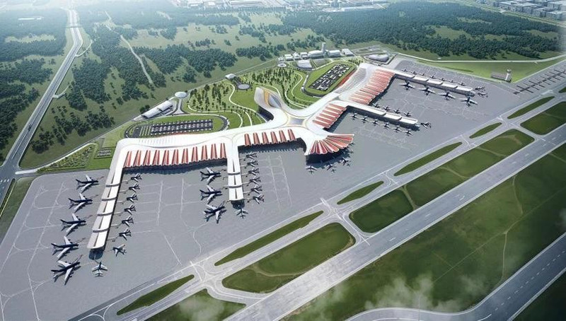 Perspectiva del aeropuerto de Phu Quoc, que se construirá próximamente. Foto: CPG Consultants