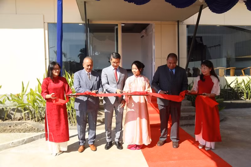 Acto de inauguración (Foto: VNA)