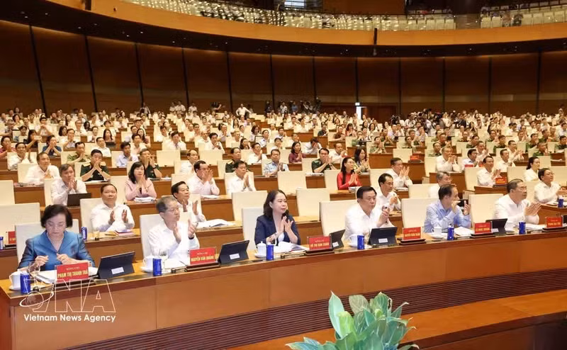 Delegados en el evento. (Foto: VNA)