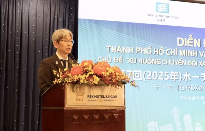 Hattori Yohei, vicegobernador de la prefectura de Hyogo (Foto: VNA)