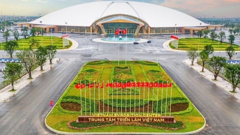 Se espera que el Centro de Exposiciones de Vietnam se convierta en un destino para eventos políticos, económicos, culturales y turísticos nacionales e internacionales. (Foto: Nhan Dan)