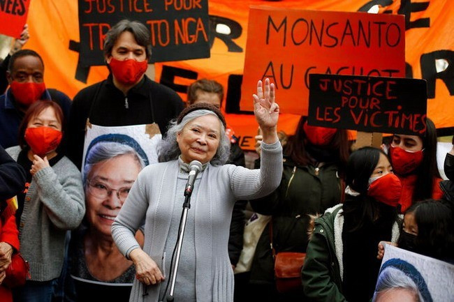 Tran To Nga ha dedicado más de 30 años a buscar justicia para las víctimas del Agente Naranja desde Francia, donde reside actualmente. (Foto: VNA)