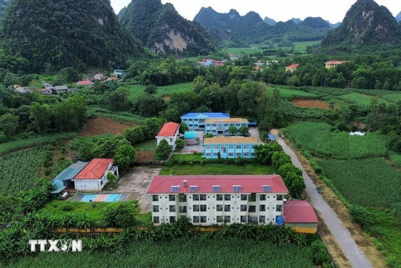 Inauguran ocho obras de educación y formación en conmemoración al 80.º aniversario de la Revolución de Agosto y del Día Nacional de Vietnam. (Foto: VNA)
