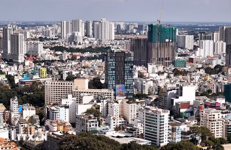 Bienes raíces en el centro de Ciudad Ho Chi Minh. (Foto: VNA)