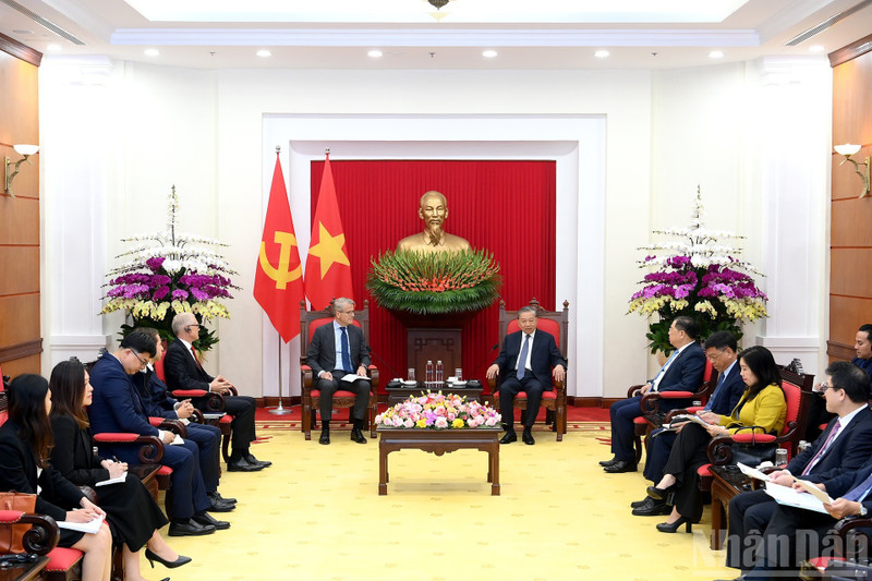 Escena del evento (Foto: Nhan Dan)