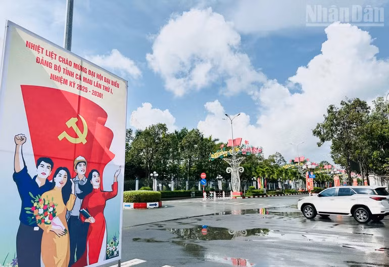 Calles principales en el centro del barrio de Bac Lieu por estos días. (Foto: Trong Duy)